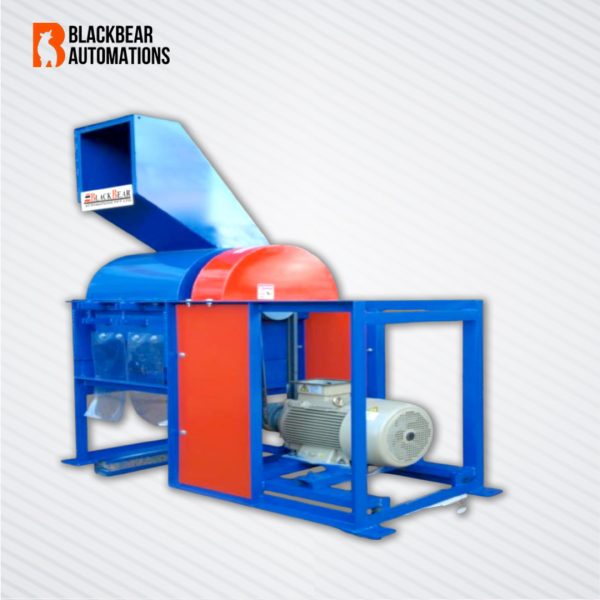 Glass Bottle shredder machine